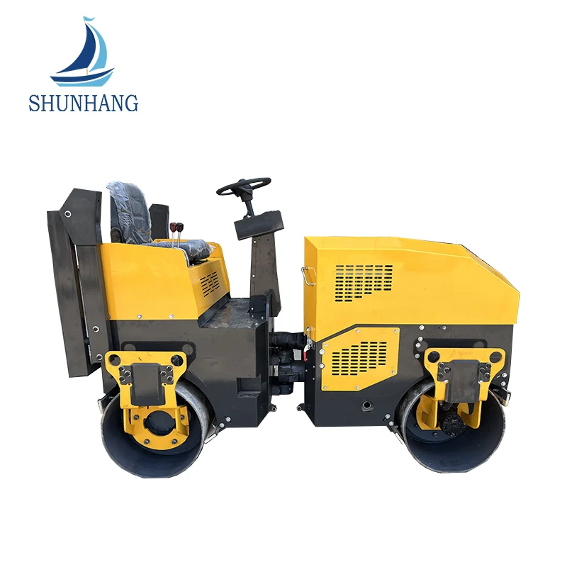 1200 mm Double Drum Compaction 4.5 toneladas de manejo de carreteras