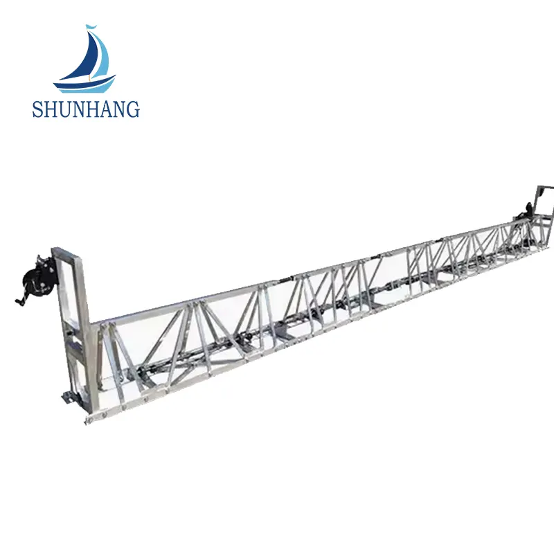 Máquina de armadura vibratoria de aluminio de hormigón de 12 m