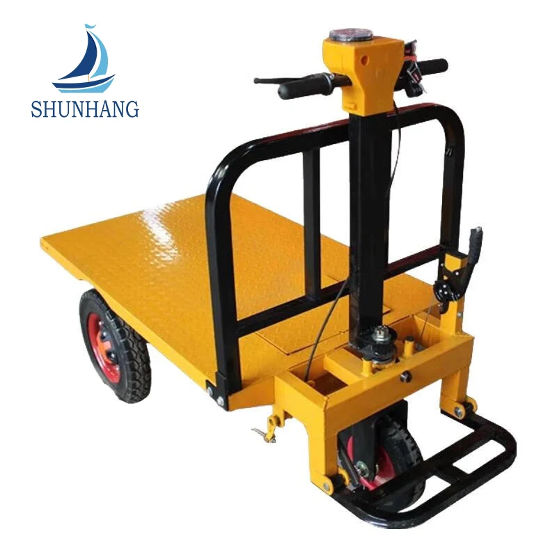 800 W Motor Stand-on Concrete Transporte de automóvil plano