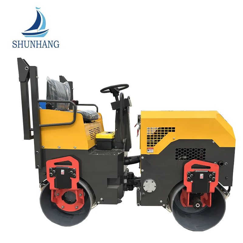 900 mm Double Drum Compaction 3.5 toneladas de manejo de carreteras