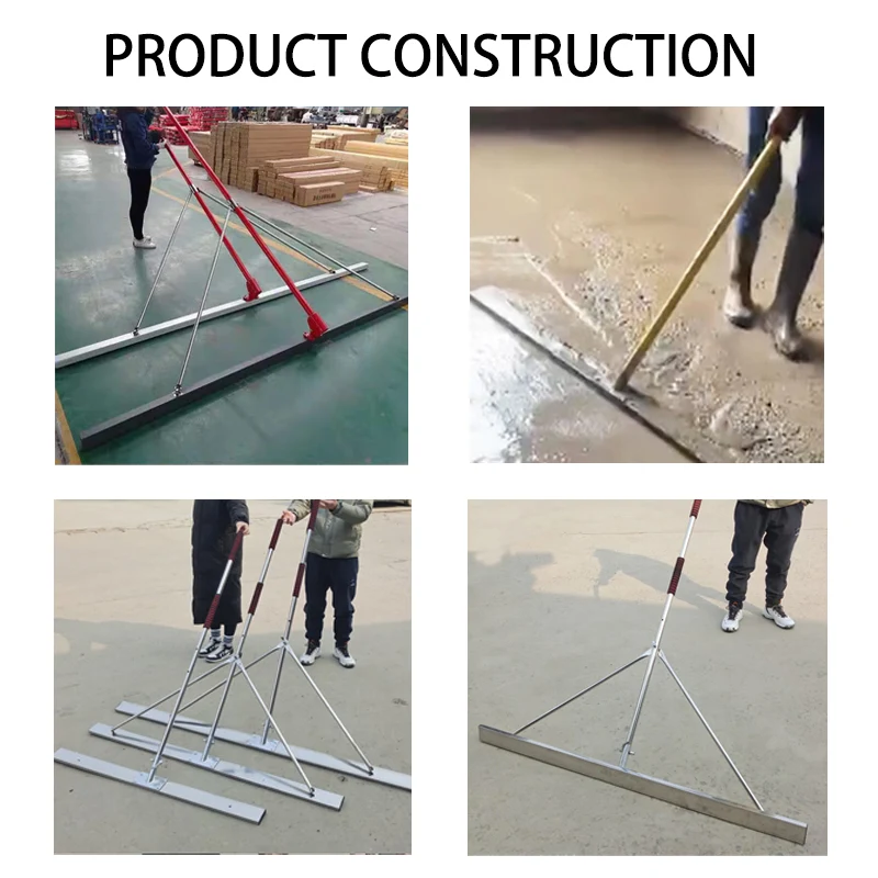 1M Manual Concrete Leveling Ruler