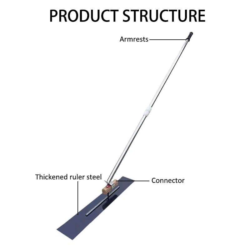 1.5M Manual Concrete Leveling Ruler