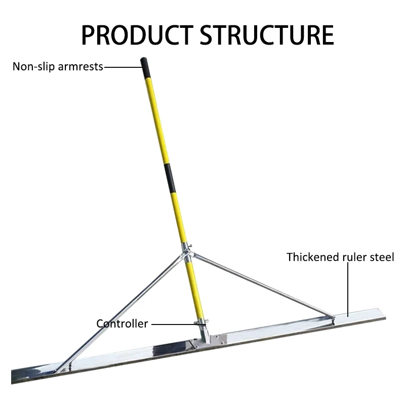 2M Manual Concrete Leveling Ruler