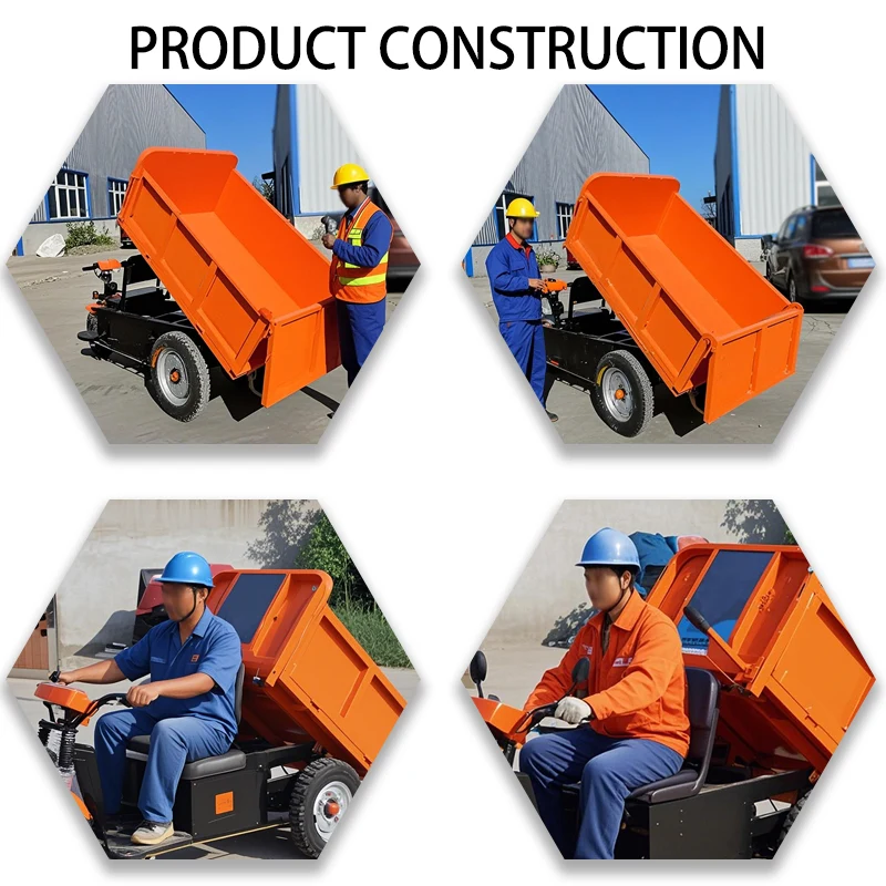 Electric Tricycle with Unloading
