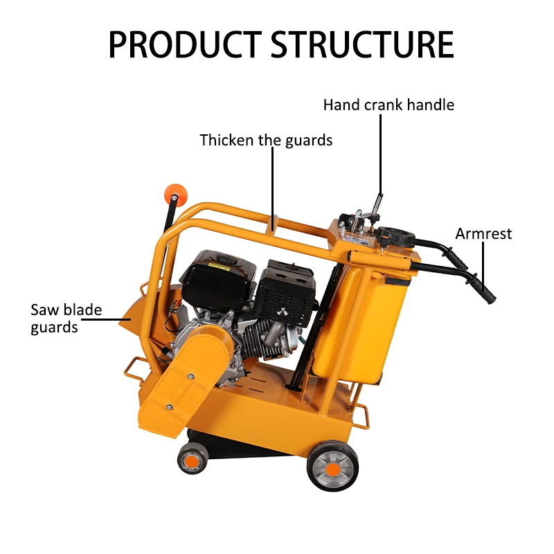 Blade Size A500mm Gasoline Concrete Cutter