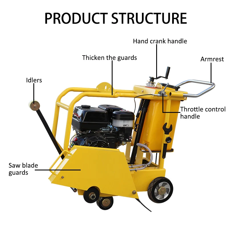 Blade Size C500mm Gasoline Concrete Cutter