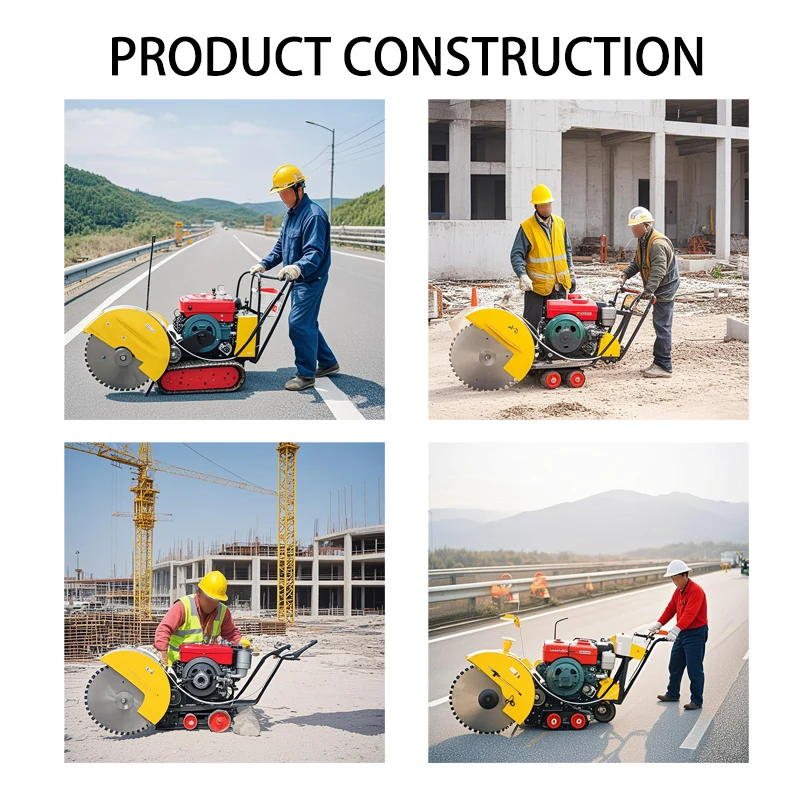Blade Size 1000mm Gasoline Concrete Cutter