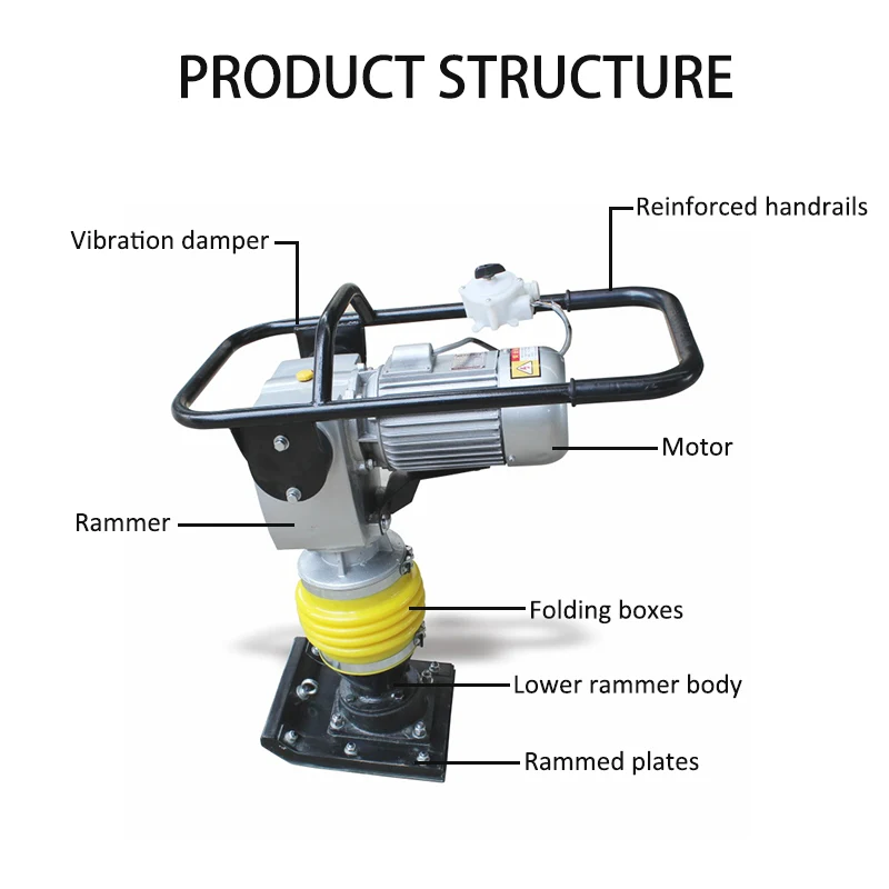 Cast Steel Rammer Electric Motor