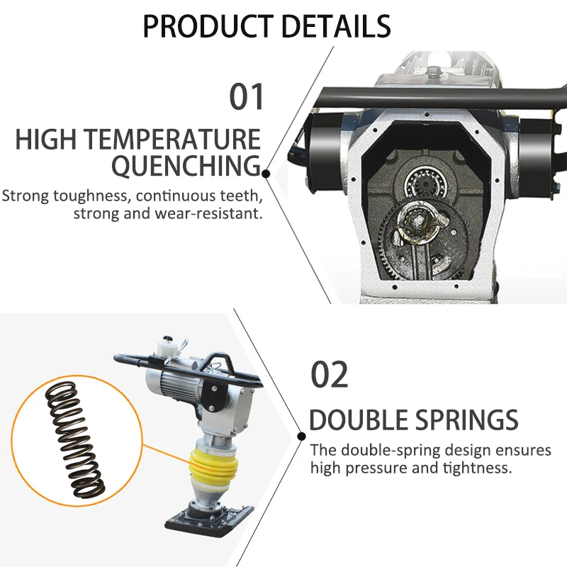 Cast Steel Rammer Electric Motor