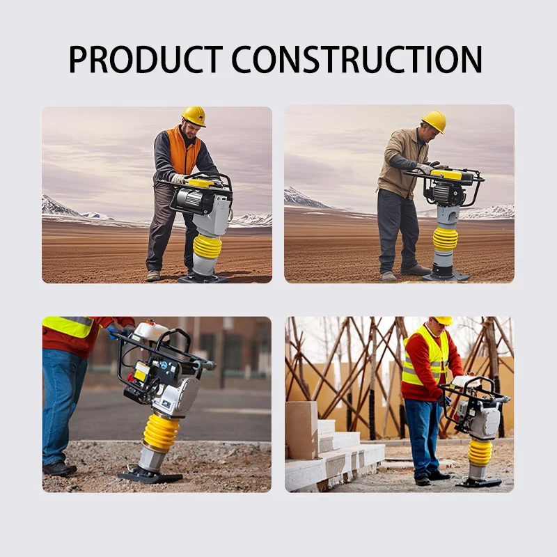 Cast Steel Rammer Gasoline Engine