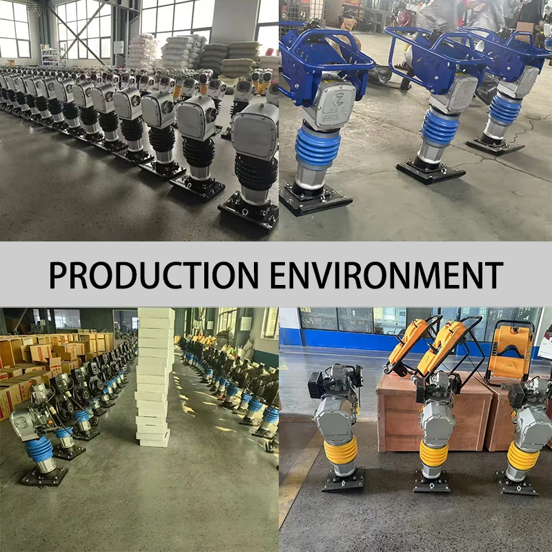 Cast Steel Rammer Gasoline Engine