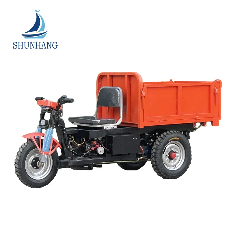 TRICYCLE DE INGENIERÍA DE BATERÍA DE RODAMIENTO DE 2 toneladas de carga de 72 V
